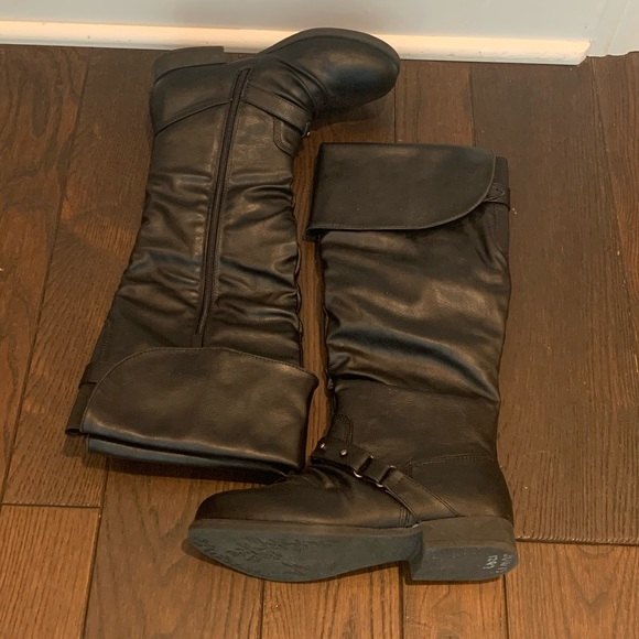 Top Moda Black Riding Boot NWOT - Picture 4 of 7